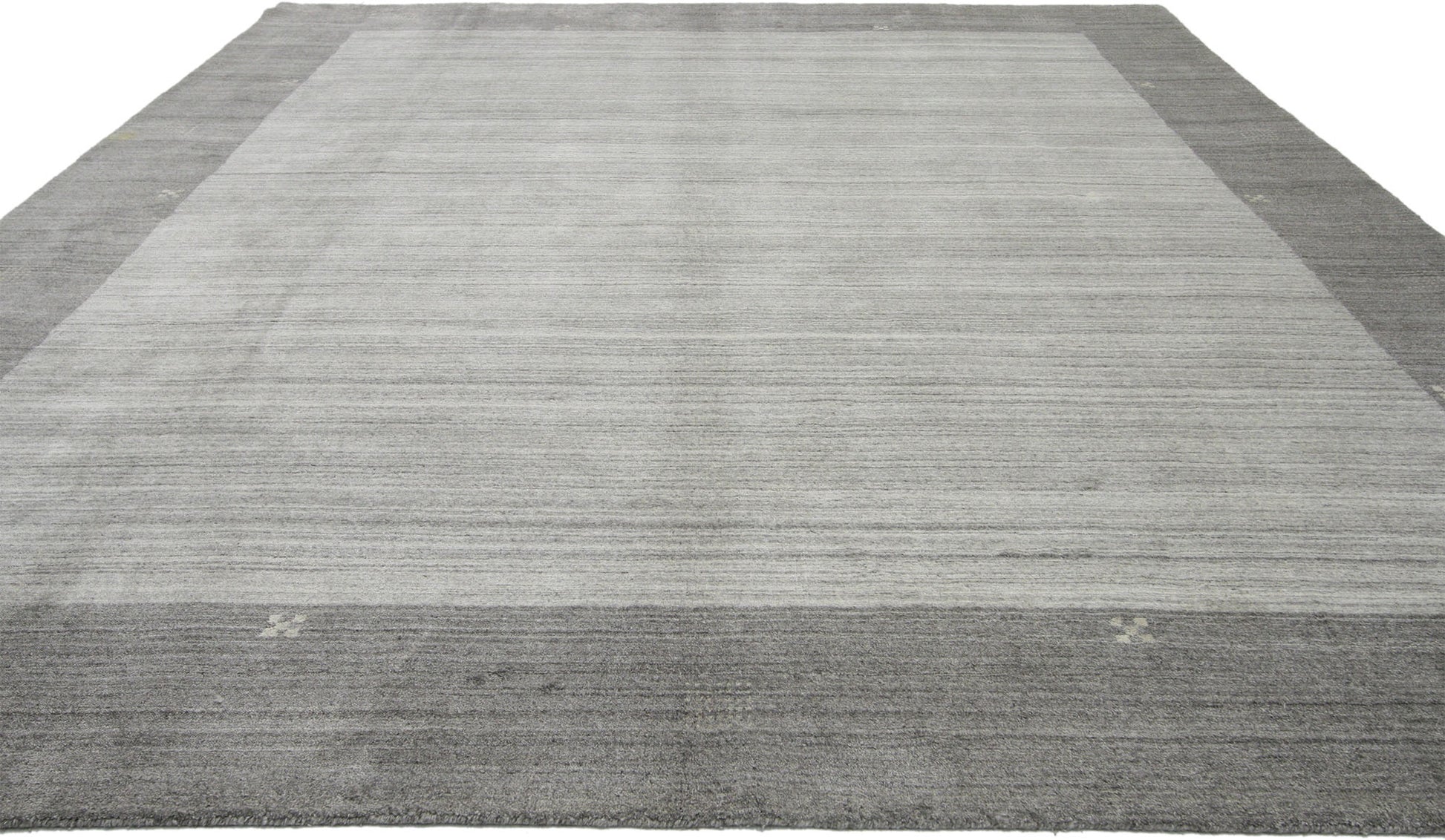 8 x 10 Modern Gray Gabbeh Rug 30134