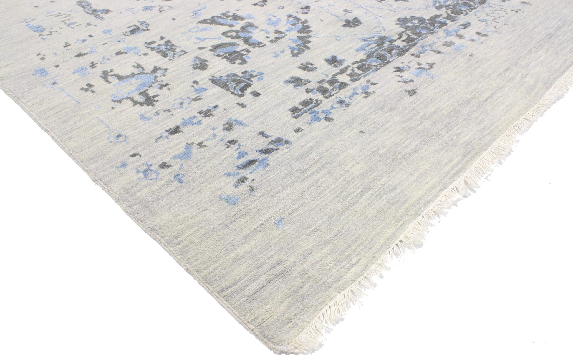10 x 14 Contemporary Erased Rug 30156