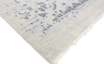 10 x 14 Contemporary Erased Rug 30156
