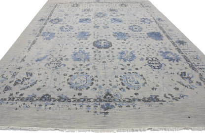 10 x 14 Contemporary Erased Rug 30156