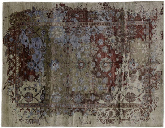 8 x 10 Modern Erased Rug 30162