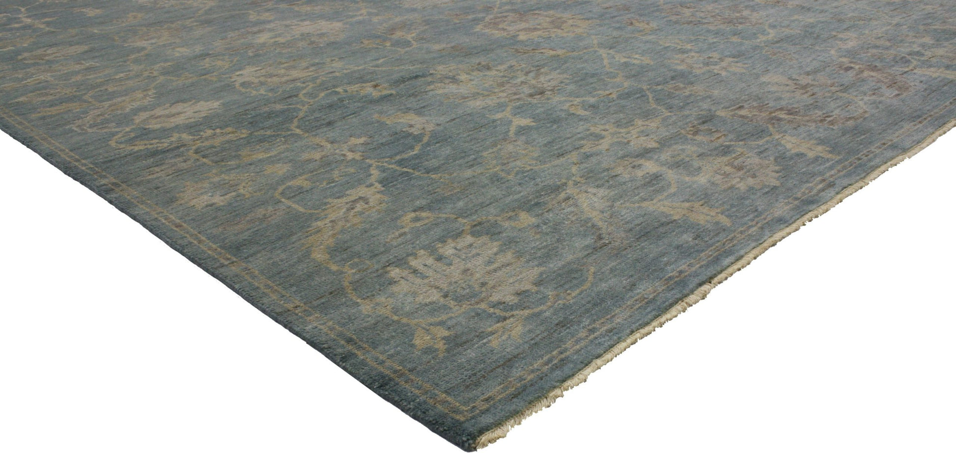8 x 10 Contemporary Indian Oushak Rug 30170