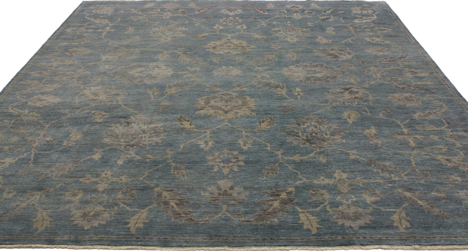 8 x 10 Contemporary Indian Oushak Rug 30170