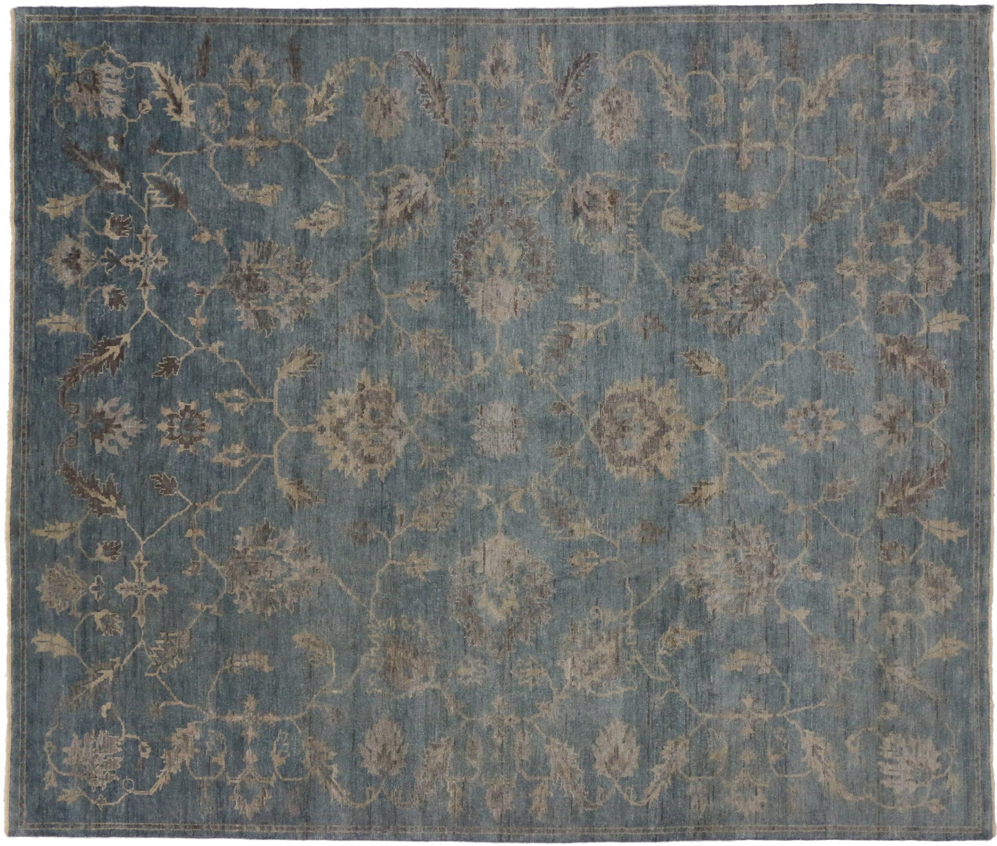 8 x 10 Contemporary Indian Oushak Rug 30170