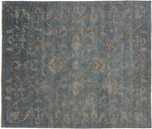 8 x 10 Contemporary Indian Oushak Rug 30170