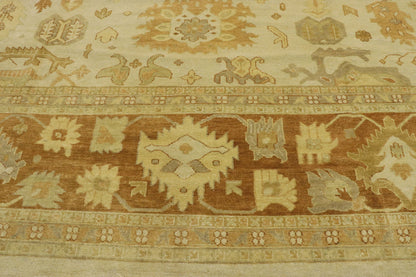12 x 15 Vintage-Inspired Oushak Rug 30175