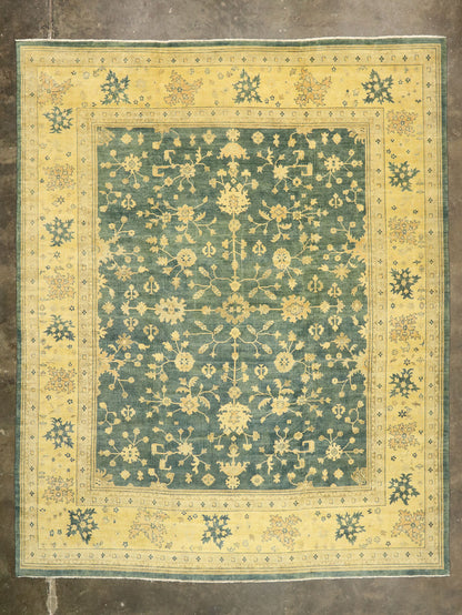 14 x 18 Vintage-Inspired Oushak Rug 30181