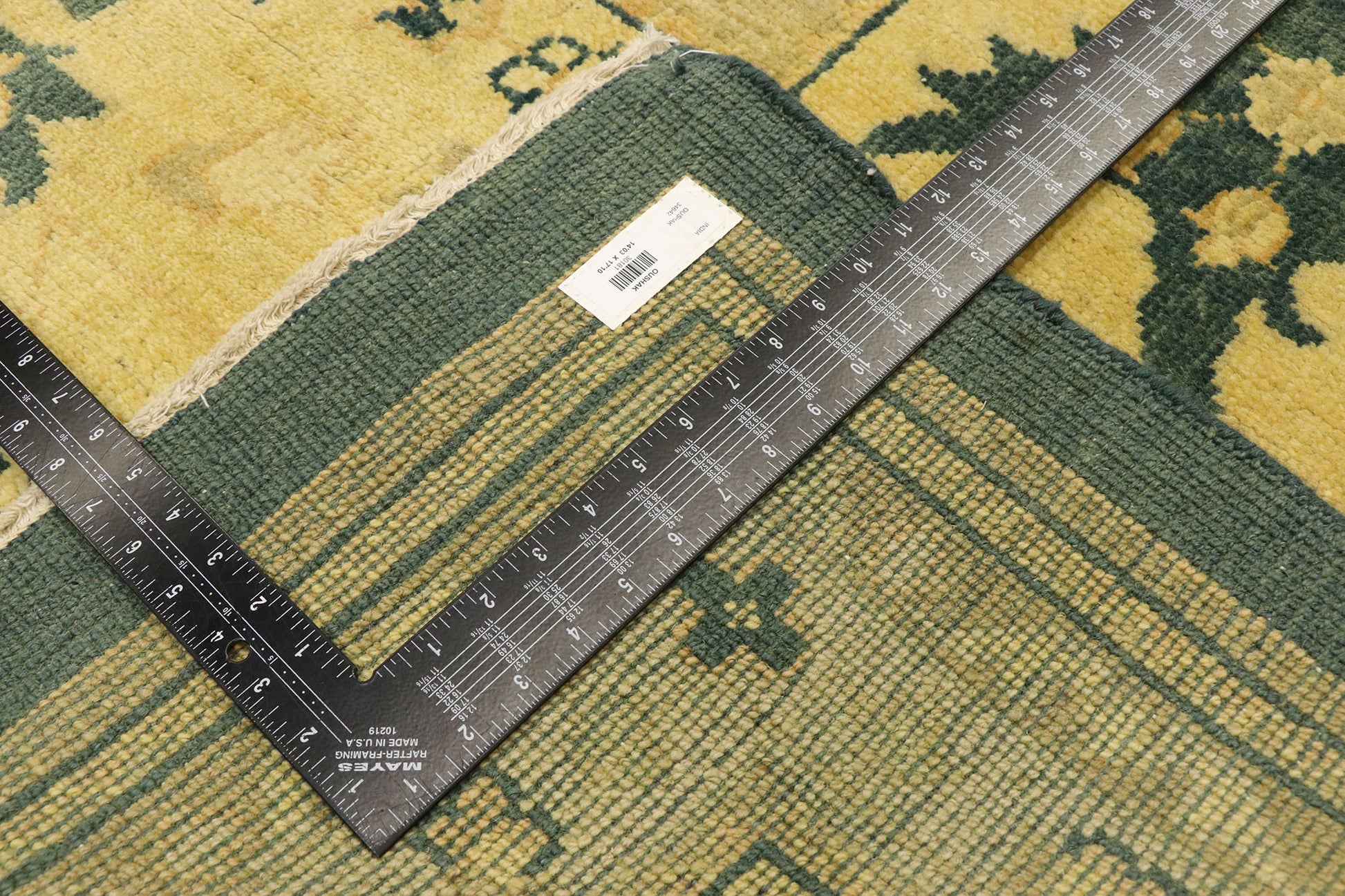 14 x 18 Vintage-Inspired Oushak Rug 30181