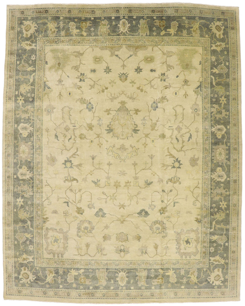 12 x 15 Transitional Oushak Rug 30184