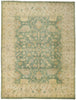 9 x 12 Contemporary Green Oushak Rug 30188