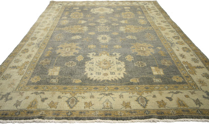 6 x 9 Vintage-Inspired Oushak Rug 30189