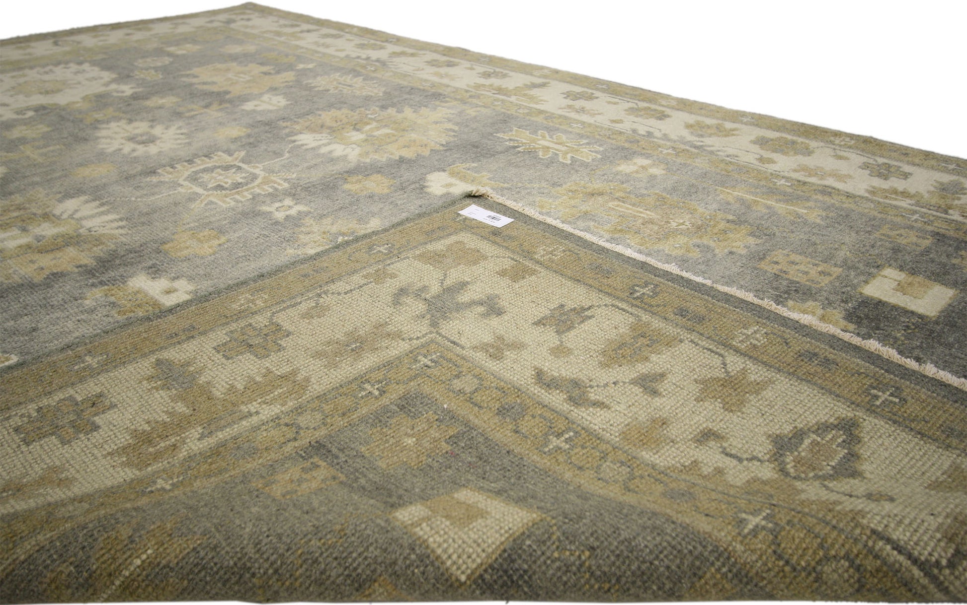 6 x 9 Vintage-Inspired Oushak Rug 30191