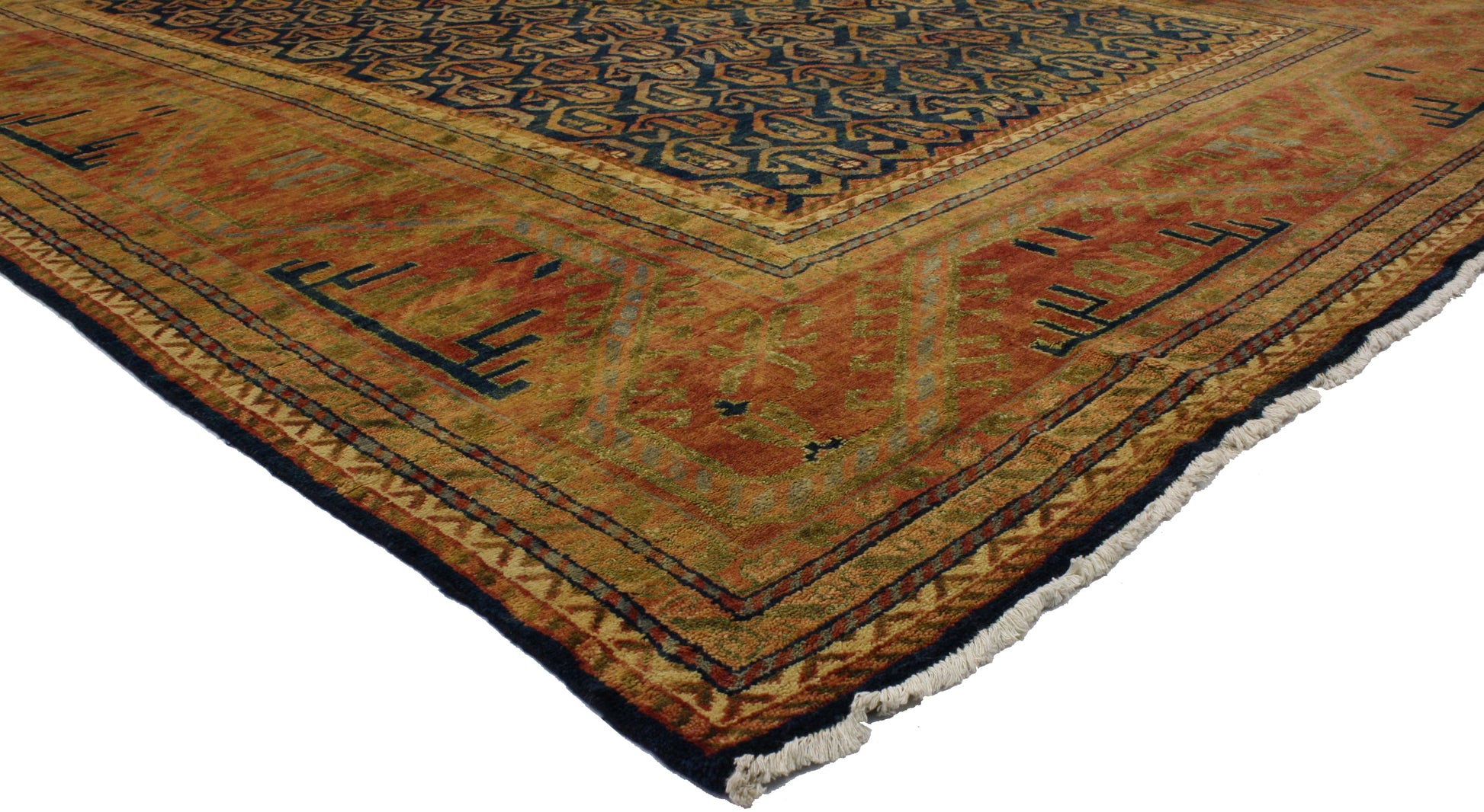 8 x 11 Vintage-Inspired Kazak Rug 30193