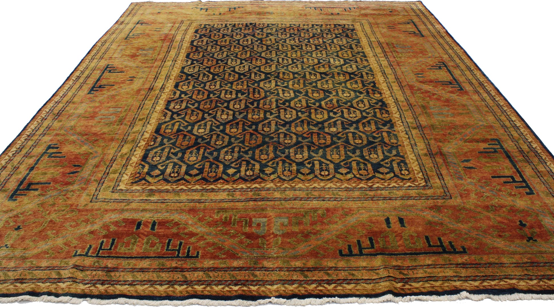 8 x 11 Vintage-Inspired Kazak Rug 30193