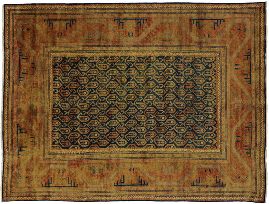 8 x 11 Vintage-Inspired Kazak Rug 30193