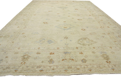 12 x 18 Transitional Oushak Rug 30194