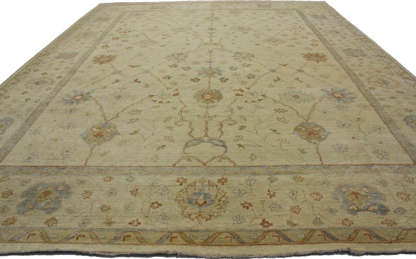 12 x 15 Transitional Oushak Rug 30195