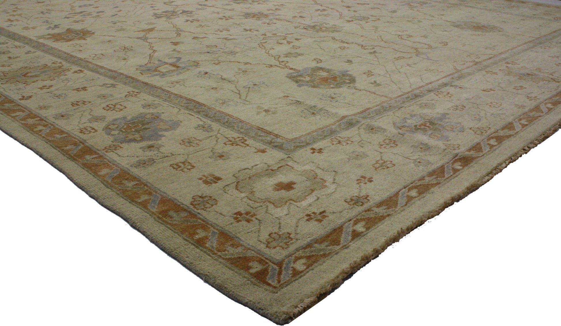 10 x 14 Antique Oushak Rug 30198