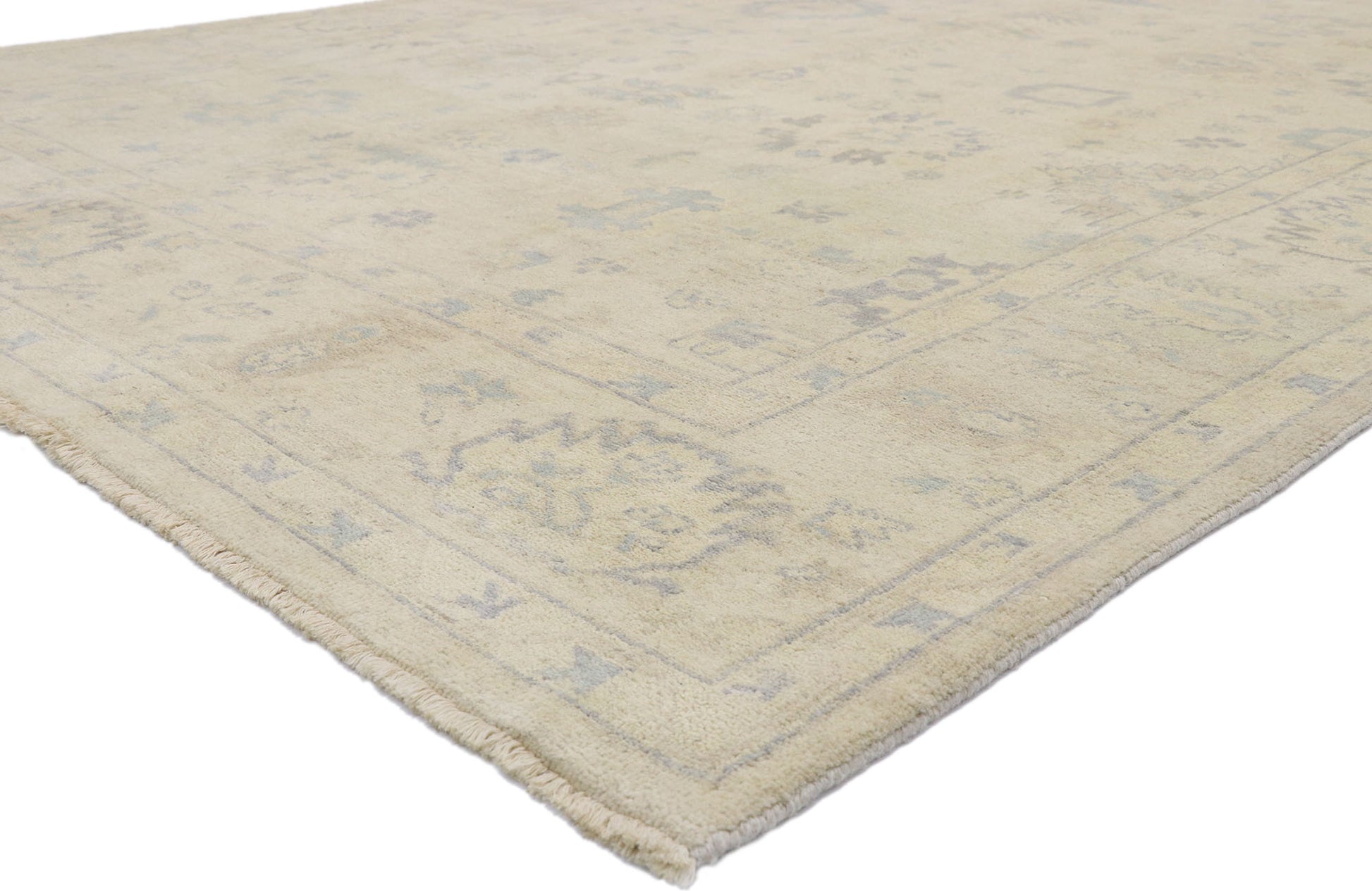 8 x 10 Vintage-Inspired Oushak Rug 30201