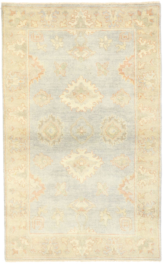 3 x 5 Contemporary Oushak Rug 30209