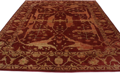 8 x 10 Modern Indian Auburn Rug 30225