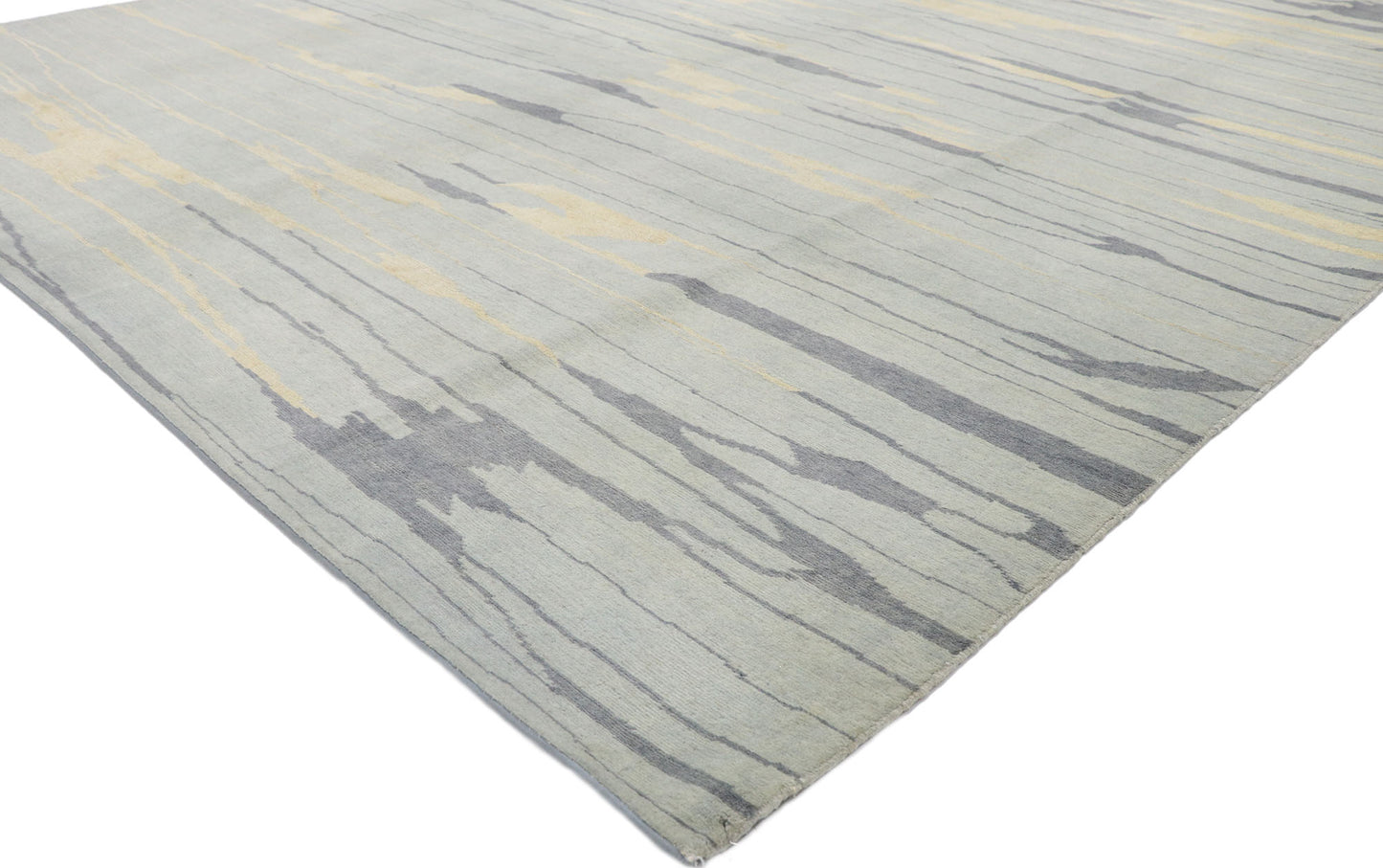 8 x 10 Contemporary Abstract Seaside Biophilic Rug 30232