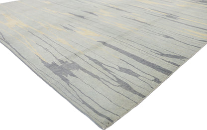 8 x 10 Contemporary Abstract Seaside Biophilic Rug 30232