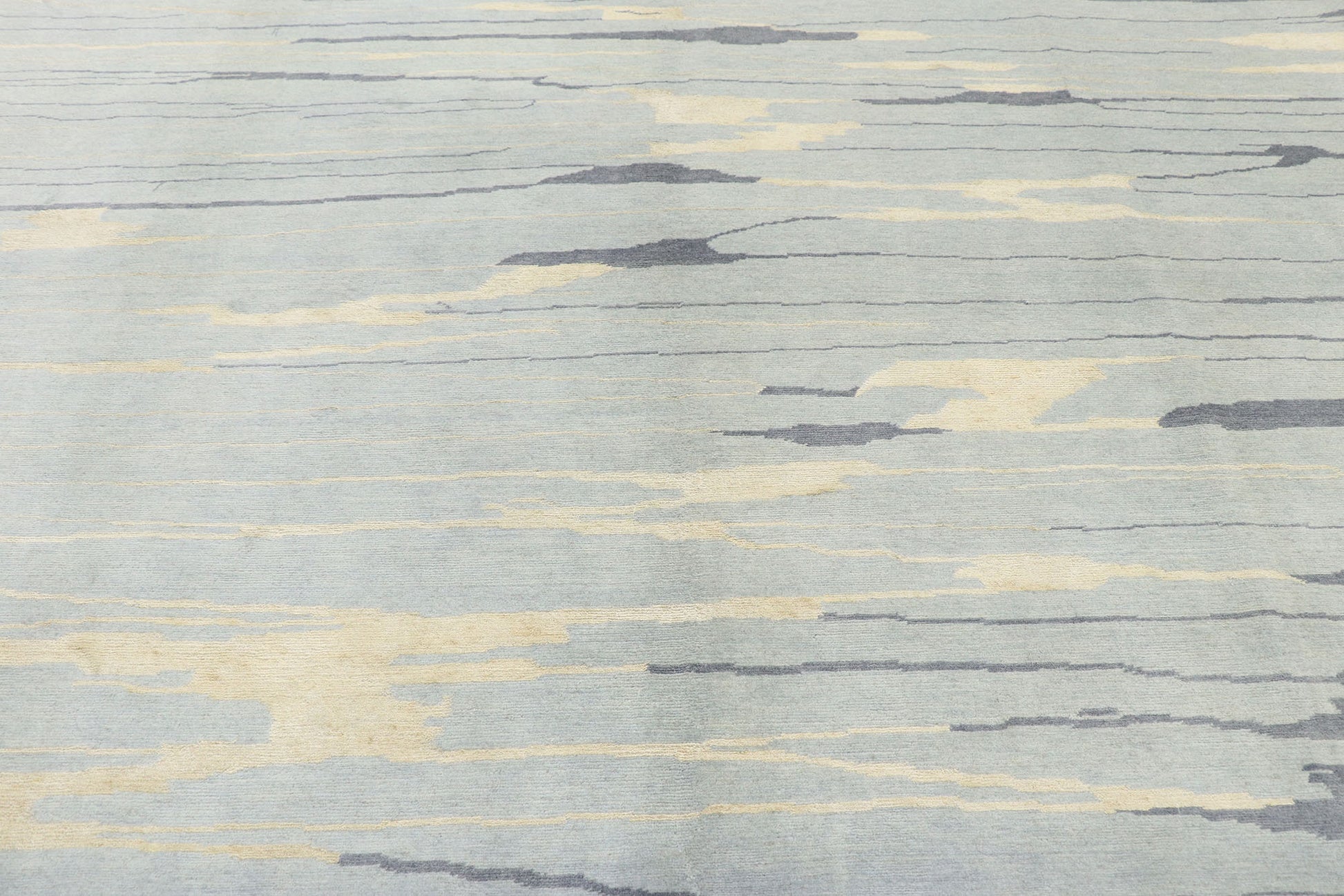 8 x 10 Contemporary Abstract Seaside Biophilic Rug 30232