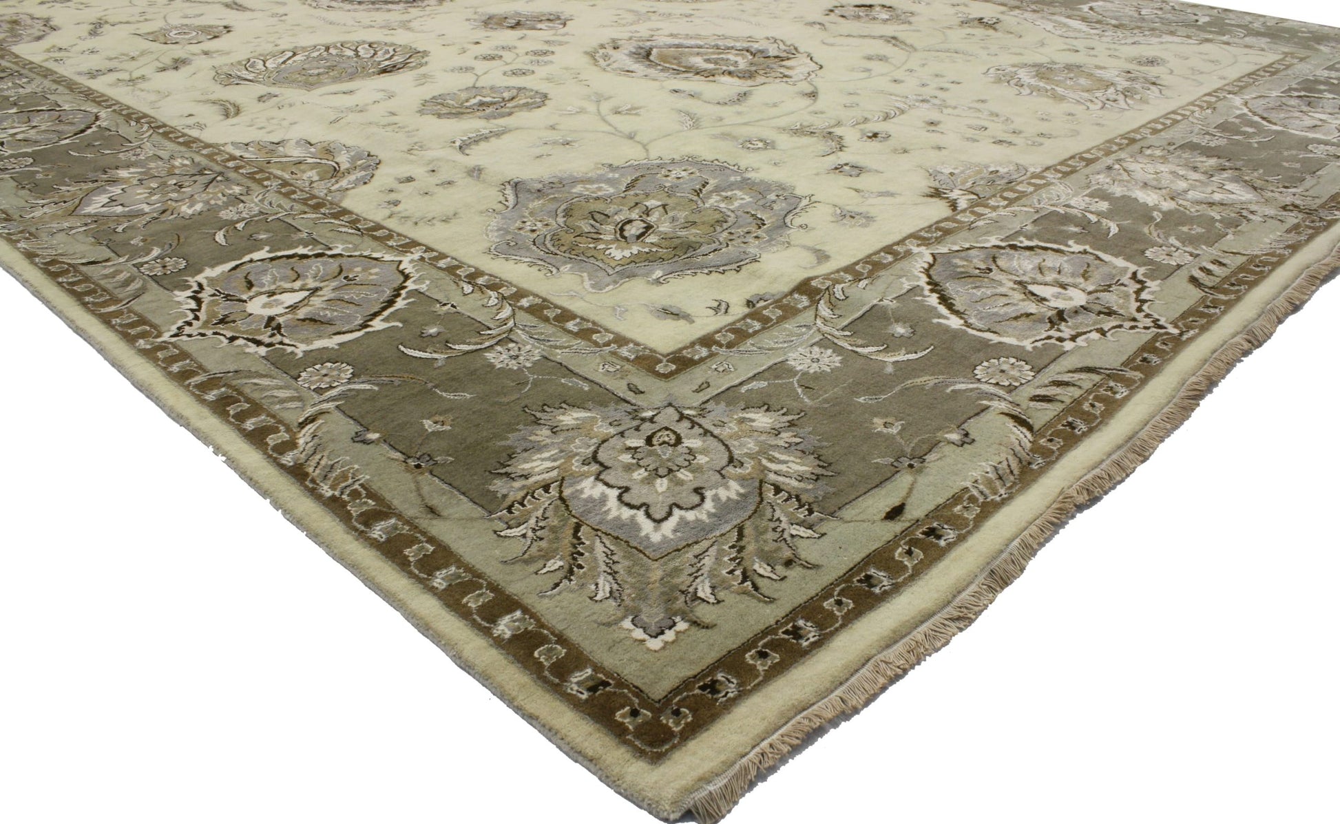9 x 12 Vintage-Inspired Oushak Rug 30237