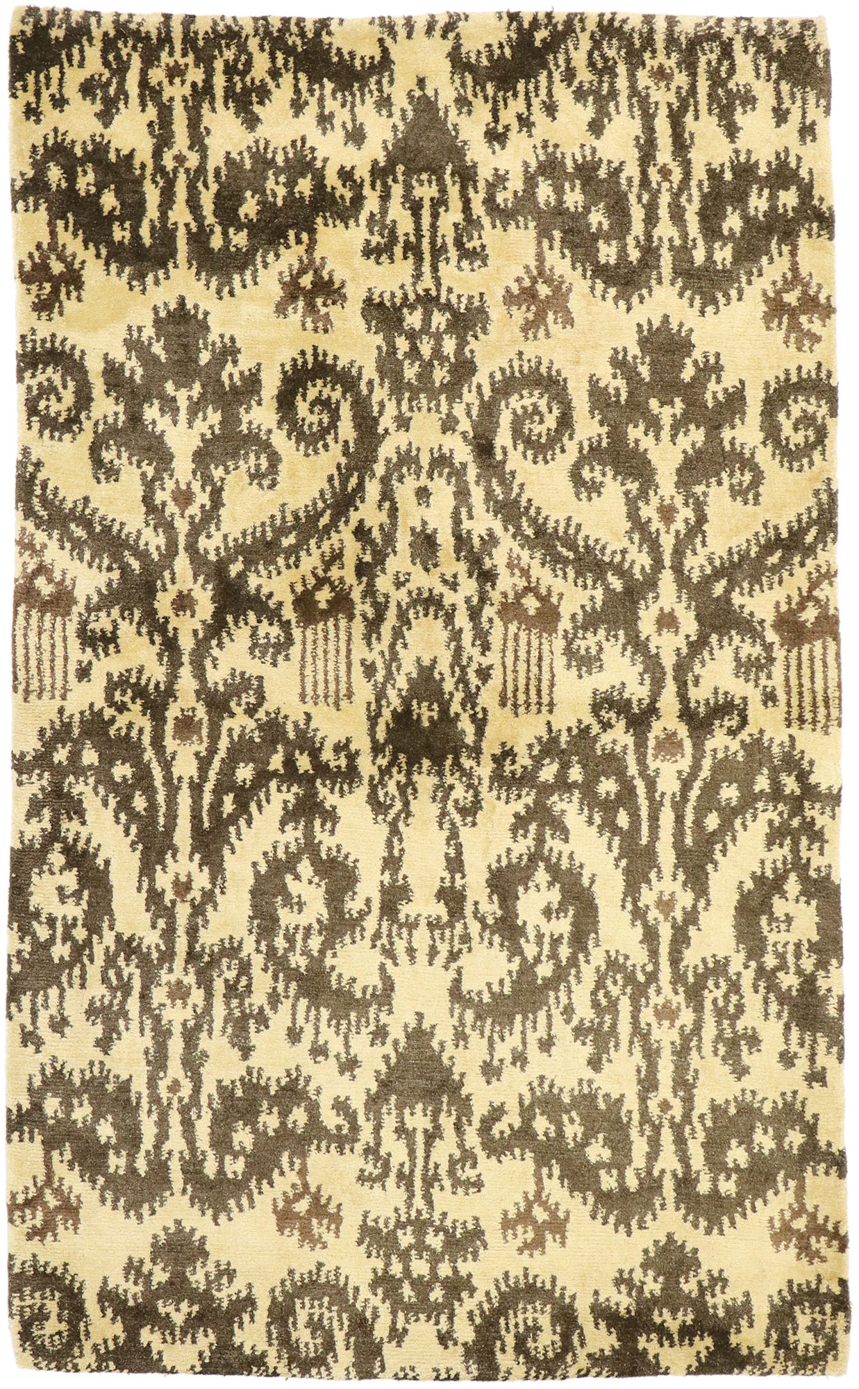 3 x 5 Transitional Ikat Rug 30239