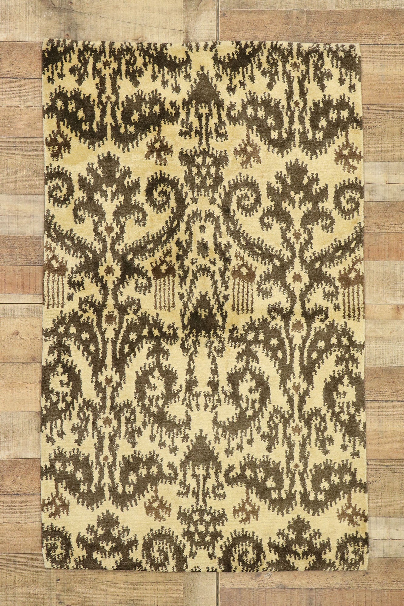 3 x 5 Transitional Ikat Rug 30239