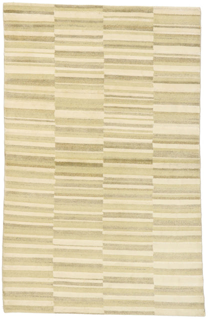 4 x 6 Striped Transitional Rug 30241