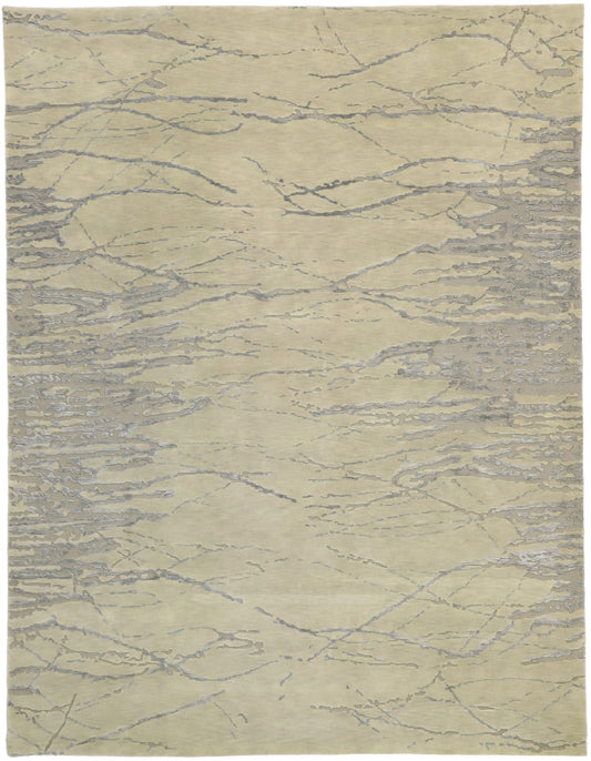 9 x 12 Contemporary Indian Transitional Rug 30242