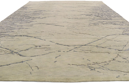 9 x 12 Contemporary Indian Transitional Rug 30242