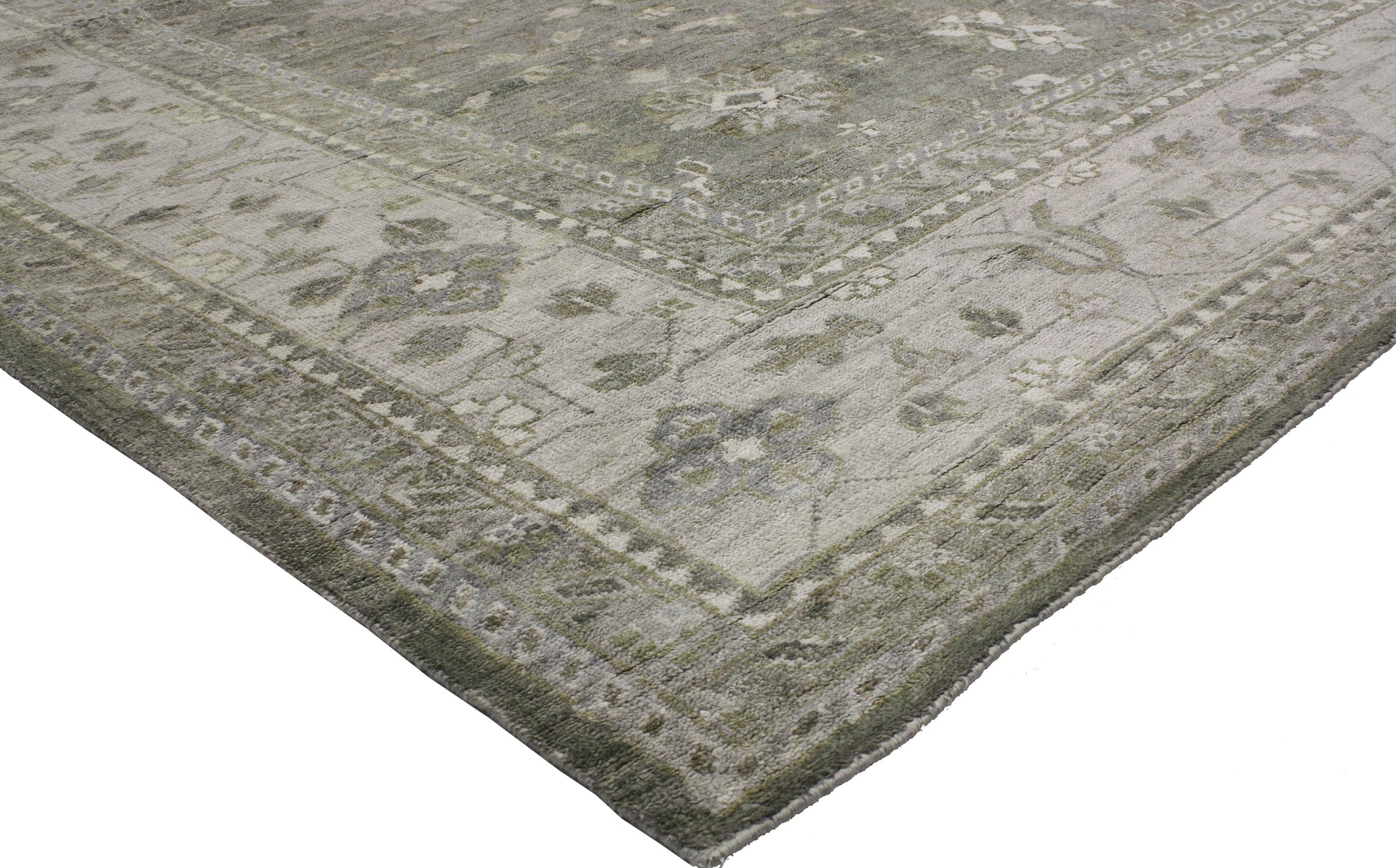 12 x 15 Antique Oushak Rug 30254
