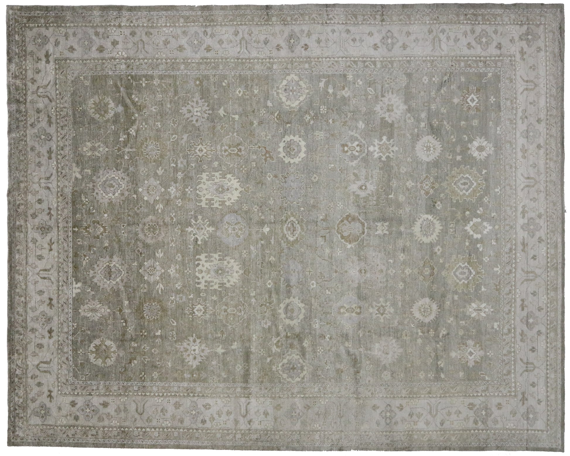 12 x 15 Antique Oushak Rug 30254