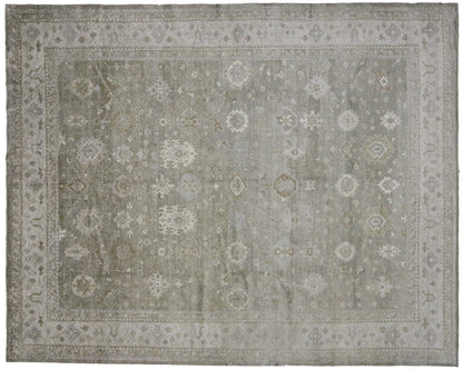 12 x 15 Antique Oushak Rug 30254