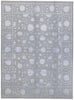 9 x 12 Wool and Silk Transitional Area Rug 30278