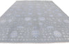 9 x 12 Wool and Silk Transitional Area Rug 30278