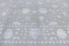 9 x 12 Wool and Silk Transitional Area Rug 30278