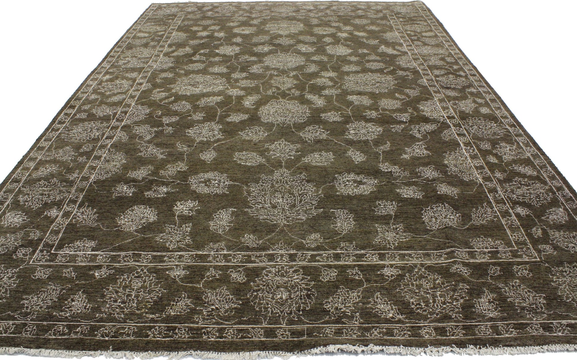 8 x 12 Contemporary Oushak Rug 30295