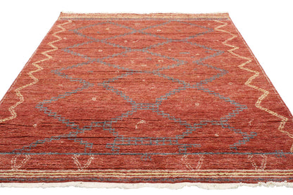 6 x 9 New Moroccan Rug 30309