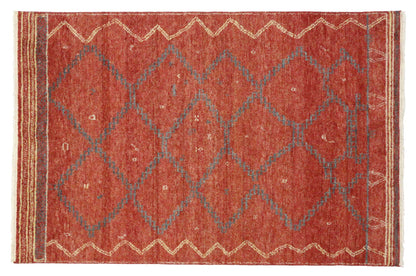 6 x 9 New Moroccan Rug 30309