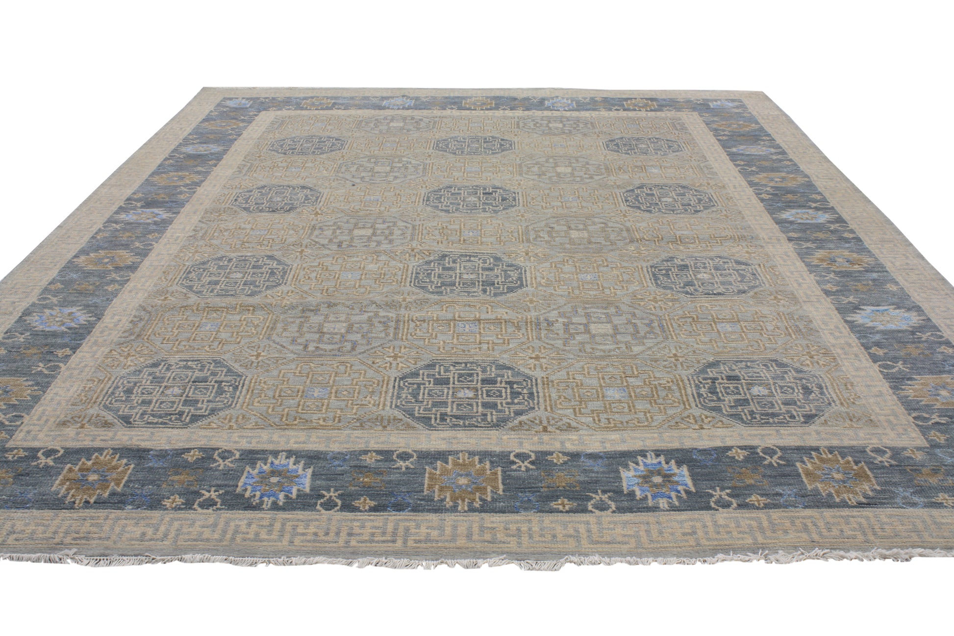 9 x 12 Transitional Khotan Rug 30325