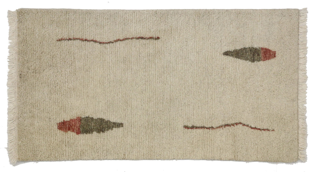 3 x 5 Contemporary Moroccan Rug 30339