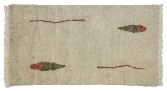 3 x 5 Contemporary Moroccan Rug 30339