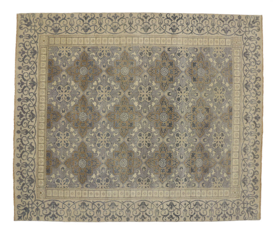 9 x 11 Vintage-Inspired Khotan Rug 30341