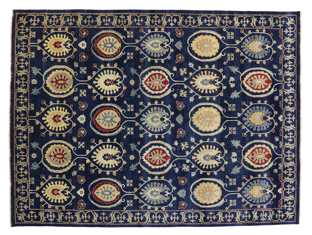 9 x 12 Vintage-Inspired Khotan Rug 30348