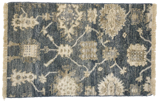 2 x 3 Modern Wagireh Oushak Rug 30367