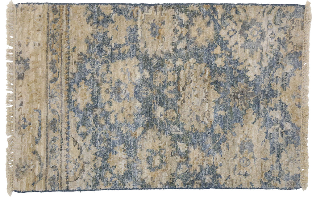 2 x 3 Modern Wagireh Oushak Rug 30368